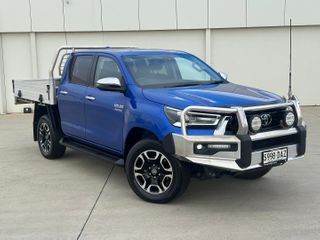 2023  Toyota Hilux SR5 Cab Chassis (Nebula Blue) Used Car Thumbnail