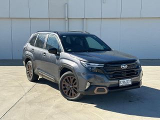 2025  Subaru Forester Hybrid Sport SUV (Magnetite Grey) Used Car Thumbnail