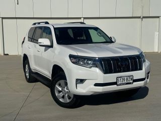 2019 Toyota Landcruiser Prado GXL SUV (Glacier White) Used Car Thumbnail