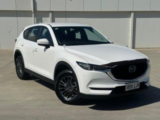 2021  Mazda CX-5 Touring SUV (Snowflake White Pearl) Used Car Thumbnail