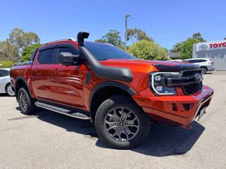 2023  Ford Ranger Wildtrak Ute (Sedona Orange) Used Car Thumbnail