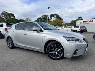2014  Lexus CT 200h F Sport Hatch (Premium Silver) Used Car Thumbnail