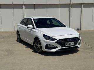 2021  Hyundai i30 Special Edition Hatch (Polar White) Used Car Thumbnail